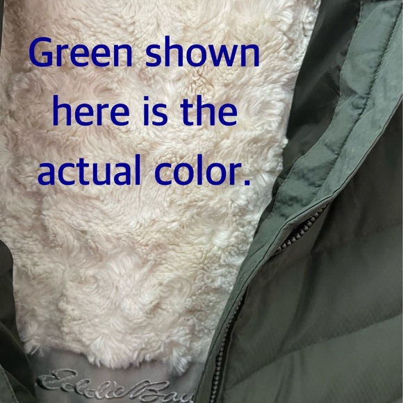 Eddie Bauer Women’s Sun Valley Down Parka • 2x • sage green - Picture 4 of 9